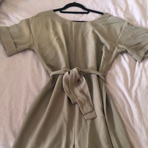 Ever Lane olive green jumpsuit